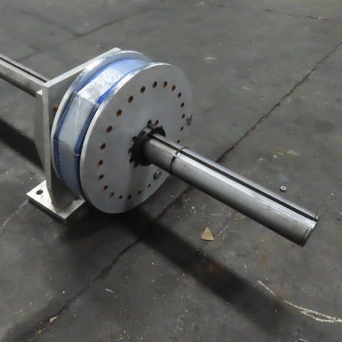 Heavy Duty Shaft Mounted Double Drum Precision Winch Hoist Winder Assembly 260"
