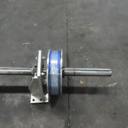 Heavy Duty Shaft Mounted Double Drum Precision Winch Hoist Winder Assembly 260"