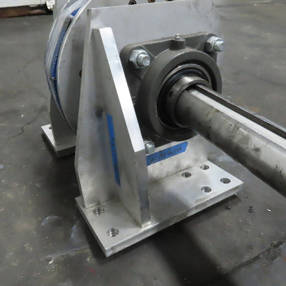 Heavy Duty Shaft Mounted Double Drum Precision Winch Hoist Winder Assembly 260"