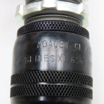 Adalet CL I-IIGRPS CDEFG Green Glass Lens Pilot Light Hazardous Location 120V