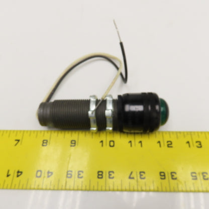 Adalet CL I-IIGRPS CDEFG Green Glass Lens Pilot Light Hazardous Location 120V