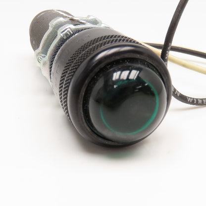 Adalet CL I-IIGRPS CDEFG Green Glass Lens Pilot Light Hazardous Location 120V