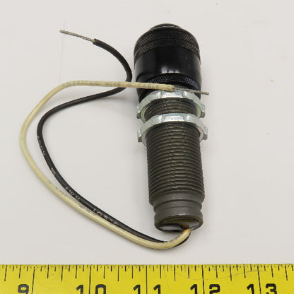 Adalet CL I-IIGRPS CDEFG Green Glass Lens Pilot Light Hazardous Location 120V