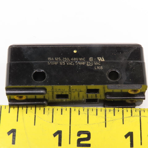 Honeywell BZ-R814 125-250/480V Micro Switch