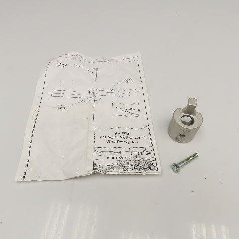 Crane Xomox 9WE072 2" Plug Valve Standard Hub Wrench Kit