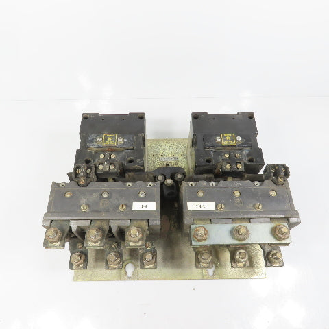 Allen Bradley Nema Size 4 Reversing Motor Starter Contactor 480V Coil 74A288