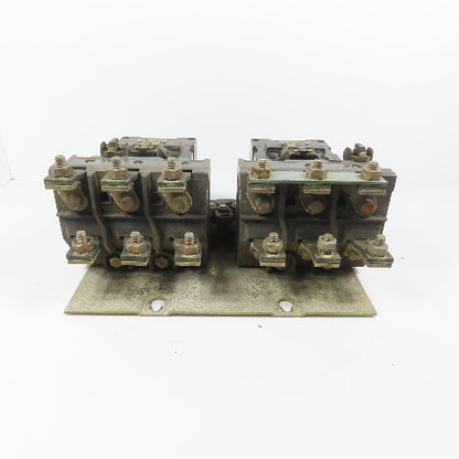 Allen Bradley Nema Size 4 Reversing Motor Starter Contactor 480V Coil 74A288
