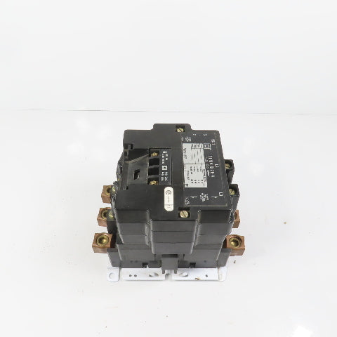 Square D 8502SF02 Nema Size 4 Motor Starter 100HP 480V Coil 600V Max (Clean)