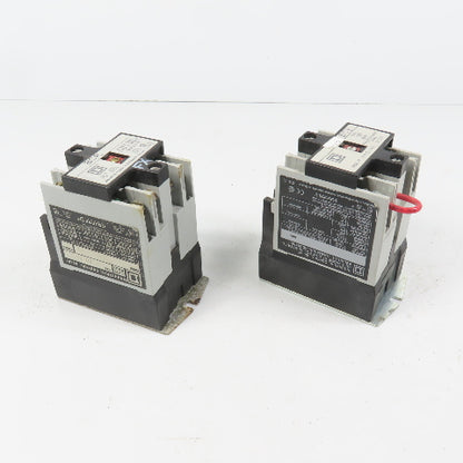 Square D 8501X040 Control Relay 120V Coil 8 N.C. 12 TOT Poles Lot Of 2 (Clean)