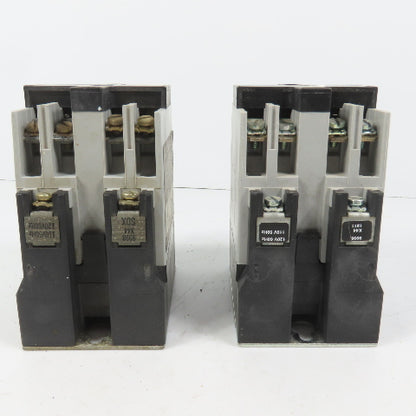 Square D 8501X040 Control Relay 120V Coil 8 N.C. 12 TOT Poles Lot Of 2 (Clean)