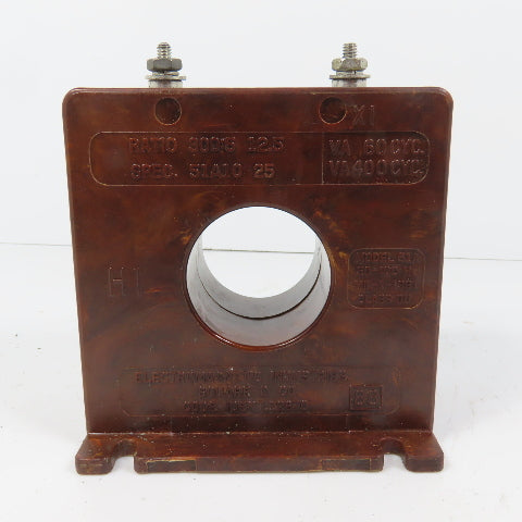 Electromagnetic Square D 51A 300:5 Current Transformer 50-400HZ 12670