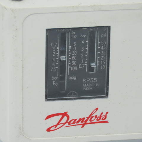 Danfoss 060-6012 KP35 Pressure Switch 0.2-7.5 Bar 1/4"