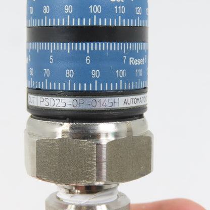 Automation Direct PSD25-0P-0145H Electronic Pressure Switch 7.5-145PSI 1/4"
