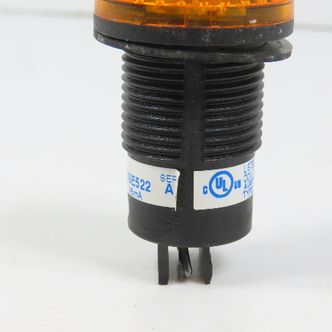 Allen Bradley 855PS-B24SE522 Ser A Panel Mount Strobe 24V AC/DC 22.5mm