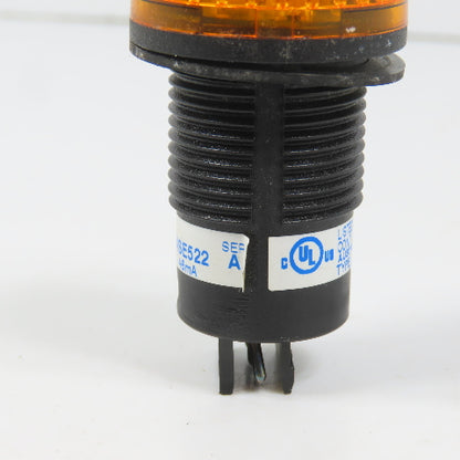Allen Bradley 855PS-B24SE522 Ser A Panel Mount Strobe 24V AC/DC 22.5mm