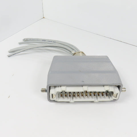 Phoenix Contact 1771901 1771749 16A 24-Pin Male Connector 600V W/ Sleeve Hood