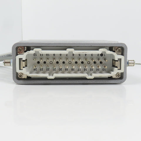 Phoenix Contact 1771901 1771749 16A 24-Pin Male Connector 600V W/ Sleeve Hood