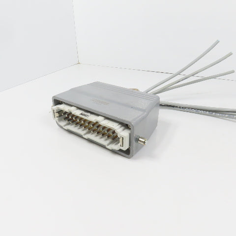 Phoenix Contact 1771901 1771749 16A 24-Pin Male Connector 600V W/ Sleeve Hood
