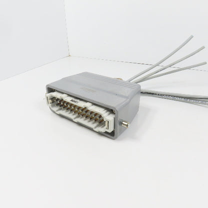 Phoenix Contact 1771901 1771749 16A 24-Pin Male Connector 600V W/ Sleeve Hood