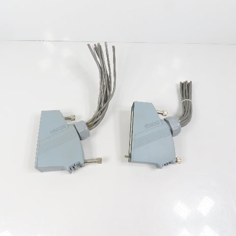 Phoenix Contact VC-K-T4 40-Pin Female Connector W/ Sleeve Hood Lot Of 2
