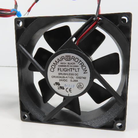 Comair Rotron CR0824UB-A71GL Brushless 24VDC Computer Cooling Fan Lot Of 2