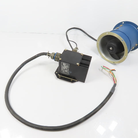 Dynamic Air M4641A-1A-BL Axial Fan 275CFM 12,500RPM 28VDC G0P203C-039 Controller