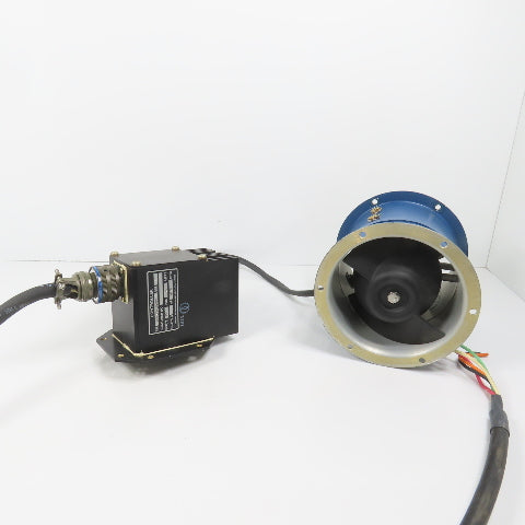 Dynamic Air M4641A-1A-BL Axial Fan 275CFM 12,500RPM 28VDC G0P203C-039 Controller