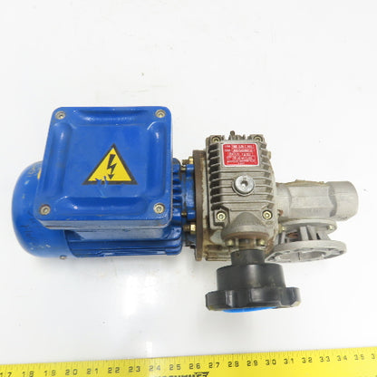 Bonfiglioli VBG 0.25 C P63 0.18KW 3Ph Gear Motor 280/480V 14:1 Ratio 13.5/65RPM