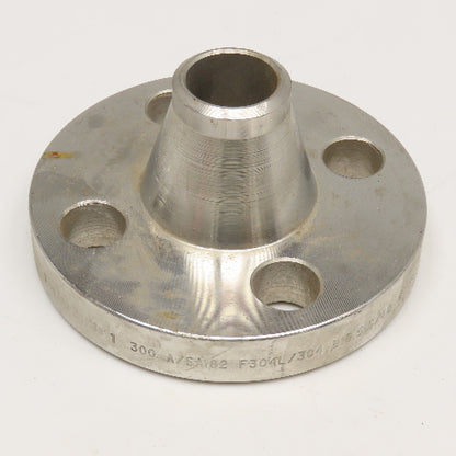 Flow Components 1" Raised Neck Weld Flange Raised Face 4 Bolt CL300