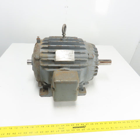 Siemens-Allis RGZ-CH 20HP AC Induction Motor 230/460V 3Ph 1750RPM 256T Frame