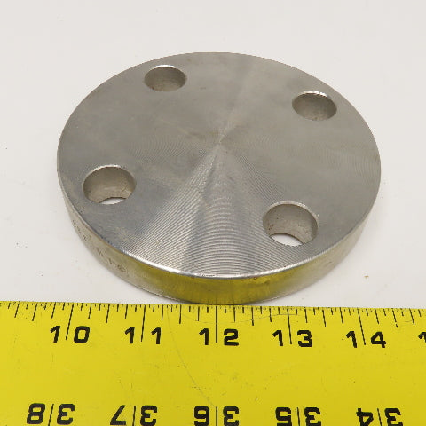 1-1/4" 300 B16.5 Stainless Steel Blank Flange Plate Raised Face