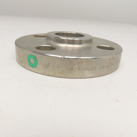 1" 300# Stainless Steel Socket Weld Flange Plate