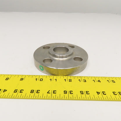 1" 300# Stainless Steel Socket Weld Flange Plate