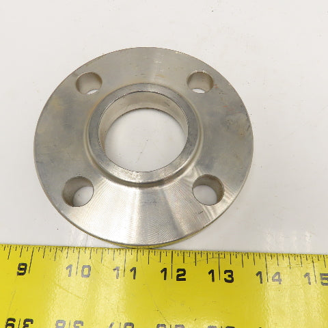 Echjay 1-1/2" 150# Stainless Steel Socket Weld Flange Plate