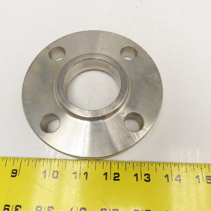Echjay 1-1/2" 150# Stainless Steel Socket Weld Flange Plate
