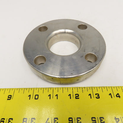 Echjay 1-1/2" 150# Stainless Steel Socket Weld Flange Plate