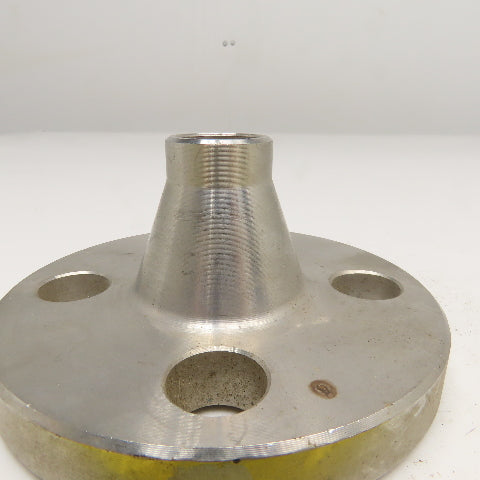 MFF 3/4" Raised Neck Stainless Steel Weld Fitting Raised Face