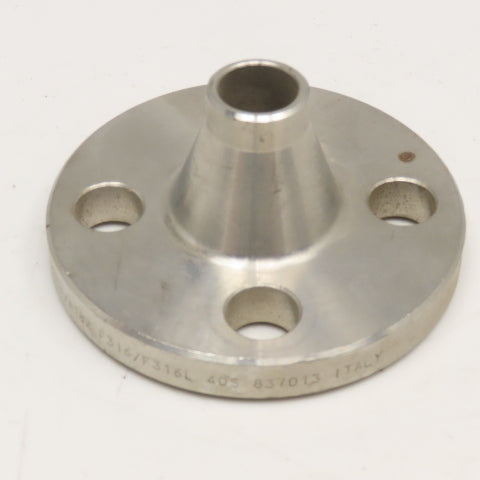 MFF 3/4" Raised Neck Stainless Steel Weld Fitting Raised Face