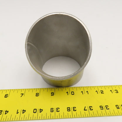 Kanzen Tetsu 3" Stainless Steel Butt Weld 45° Elbow Sch 10S