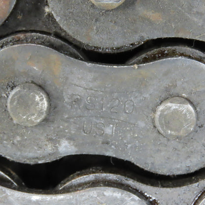 UST RS120 101" Long x #120Single Strand Steel Roller Chain 1.5" Pitch