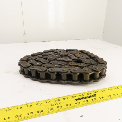 UST RS120 101" Long x #120Single Strand Steel Roller Chain 1.5" Pitch
