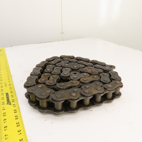 UST RS120 101" Long x #120Single Strand Steel Roller Chain 1.5" Pitch
