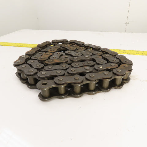 UST RS120 101" Long x #120Single Strand Steel Roller Chain 1.5" Pitch