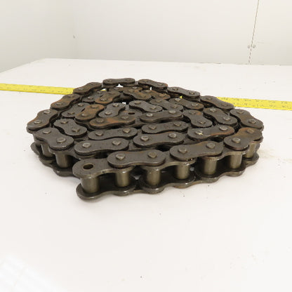 UST RS120 101" Long x #120Single Strand Steel Roller Chain 1.5" Pitch
