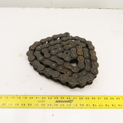 UST RS120 101" Long x #120Single Strand Steel Roller Chain 1.5" Pitch