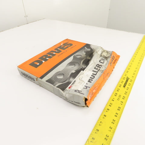 Drives Timken 80-1R 010 10' Long Roller Chain LNK-SH 120 Links 1" Pitch New