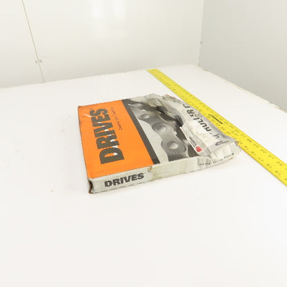 Drives Timken 80-1R 010 10' Long Roller Chain LNK-SH 120 Links 1" Pitch New