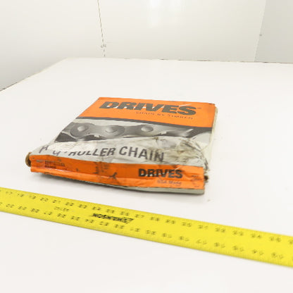 Drives Timken 80-1R 010 10' Long Roller Chain LNK-SH 120 Links 1" Pitch New