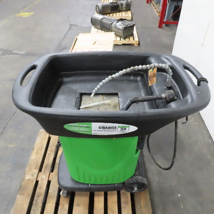 CRC SmartWasher Model 23 15 Gallon Mobile Parts Washer 120VAC 1PH 8.3A Tested