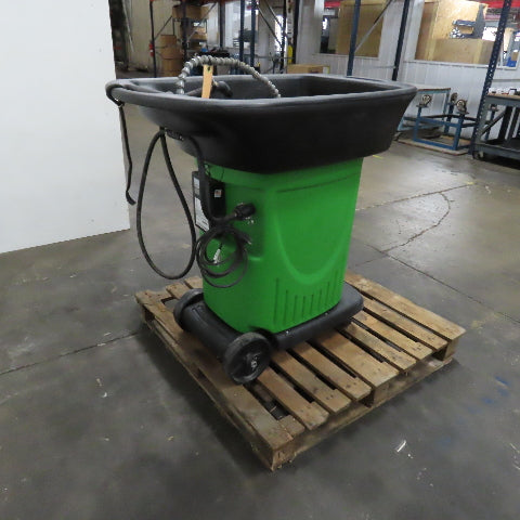CRC SmartWasher Model 23 15 Gallon Mobile Parts Washer 120VAC 1PH 8.3A Tested